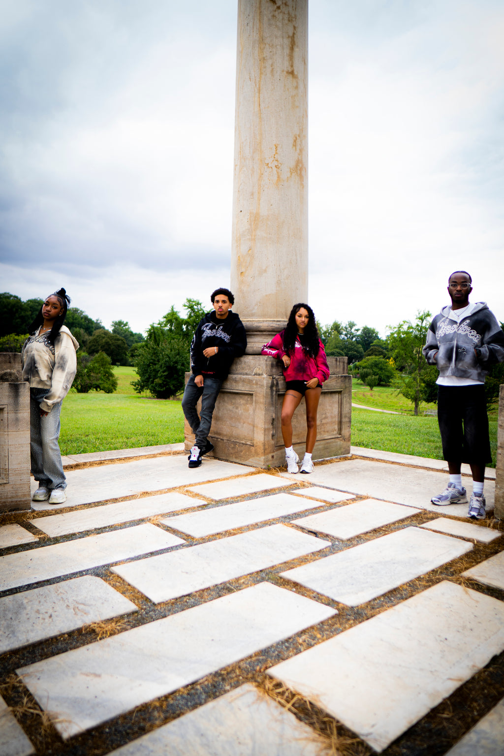 ALL “VLV” Zip-Up Hoodies